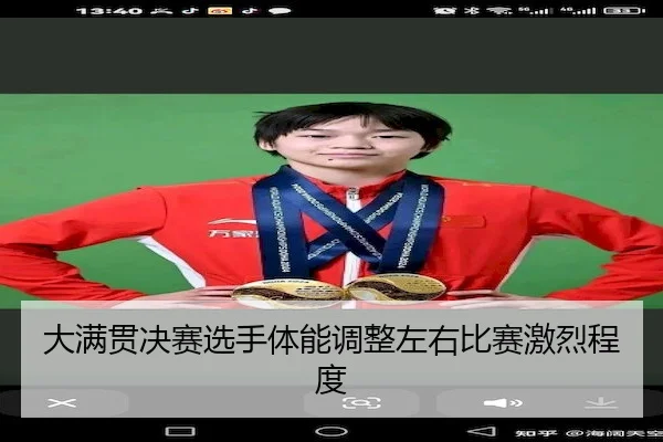 大满贯决赛选手体能调整左右比赛激烈程度